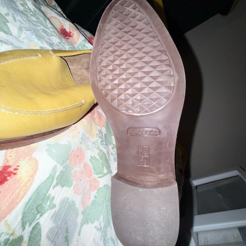 AEROSOLES Olive Green Loafers - Picture 6 of 8